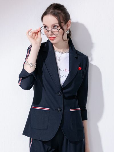 美品⭐︎SONIA 傲慢 RYKIEL ブラック パンツスーツ
